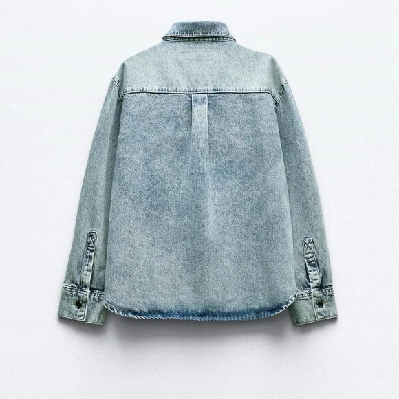 ✨SALE✨ ZARA Z1975 OVERSIZED DENIM OVERSHIRT
✨SALE✨ - Picture 5 of 8
